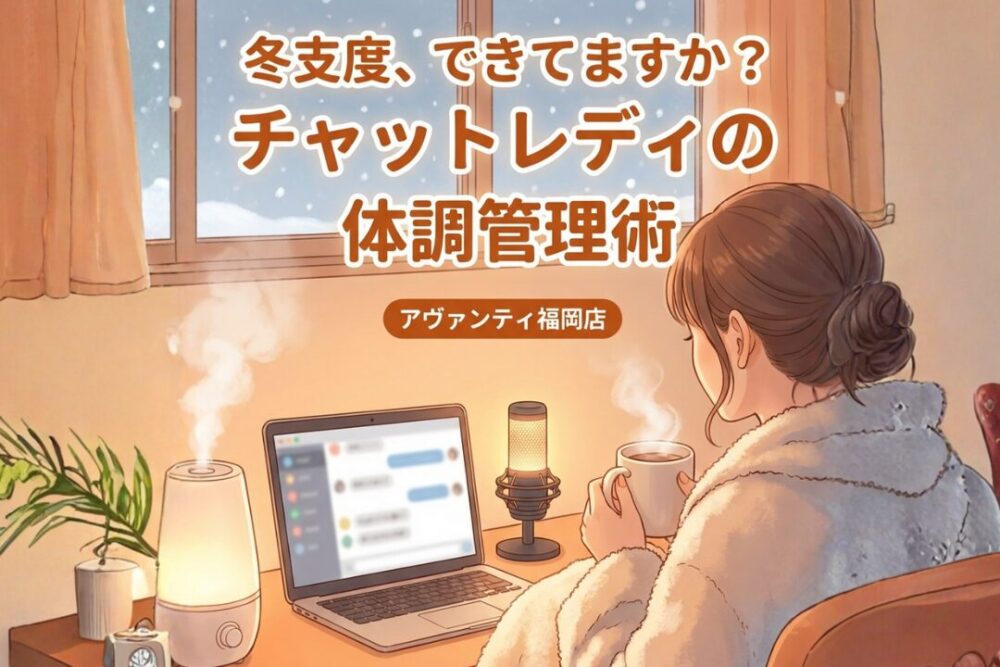 チャットレディの体調管理術