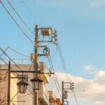 春の陽気の空
