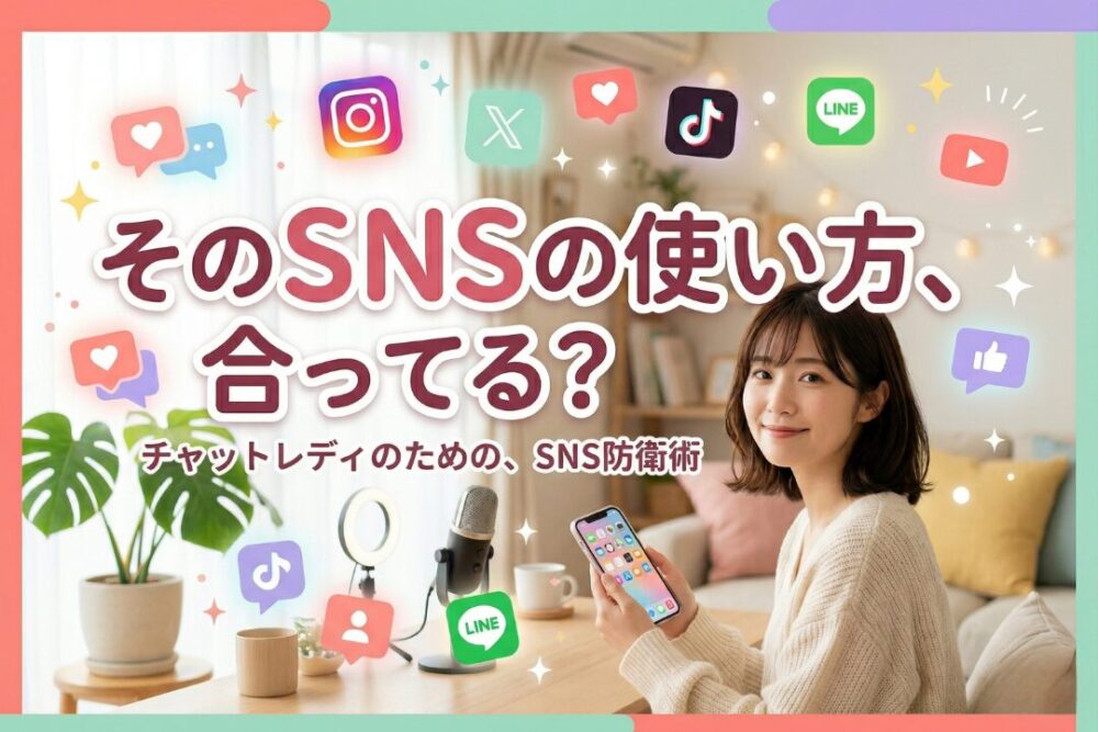 そのSNSの使い方、合ってる?